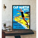 affiche roquebrune cap martin