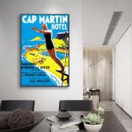 affiche roquebrune cap martin