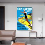 affiche roquebrune cap martin
