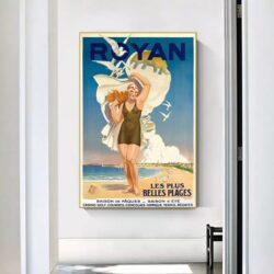 affiche royan vintage
