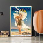 affiche royan vintage