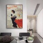 affiche saint-malo vintage