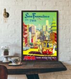 affiche san francisco vintage