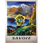 affiche savoie vintage