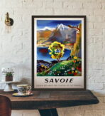 affiche savoie vintage