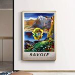 affiche savoie vintage