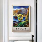 affiche savoie vintage
