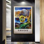 affiche savoie vintage