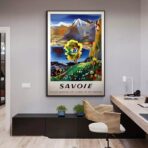 affiche savoie vintage