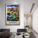affiche savoie vintage