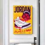 affiche sneakers vintage