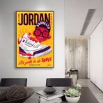 affiche sneakers vintage