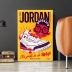 affiche sneakers vintage