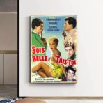 affiche sois belle et tais toi