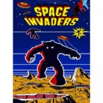 affiche space invaders