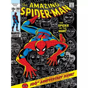 affiche spiderman vintage