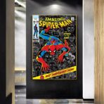 affiche spiderman vintage