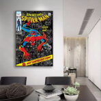 affiche spiderman vintage