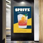 affiche spritz vintage