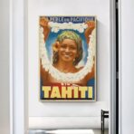 affiche tahiti vintage