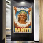 affiche tahiti vintage