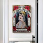 affiche tatouage vintage