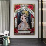 affiche tatouage vintage