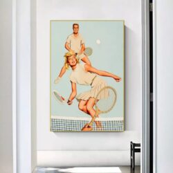 affiche tennis vintage