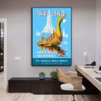 affiche Thaïlande vintage