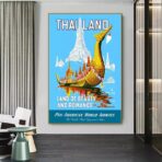 affiche Thaïlande vintage
