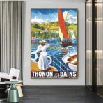 affiche thonon les bains