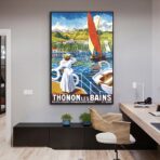 affiche thonon les bains