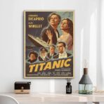 affiche titanic vintage