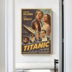 affiche titanic vintage