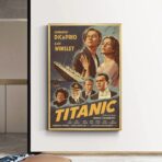 affiche titanic vintage