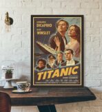 affiche titanic vintage
