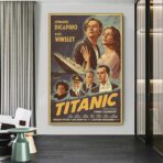 affiche titanic vintage