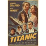 affiche titanic vintage