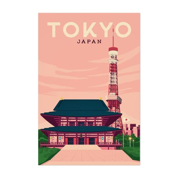 affiche-tokyo-1 affiche tokyo