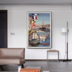affiche toulon vintage