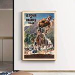 affiche tour de france vintage