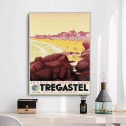 affiche trégastel