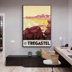 affiche trégastel