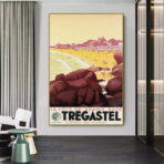 affiche trégastel