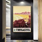 affiche trégastel
