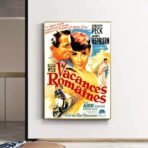 affiche vacances romaines