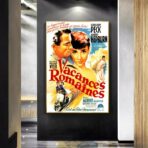 affiche vacances romaines