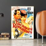 affiche vacances romaines