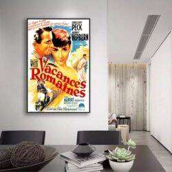 affiche vacances romaines