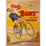 affiche vélo vintage